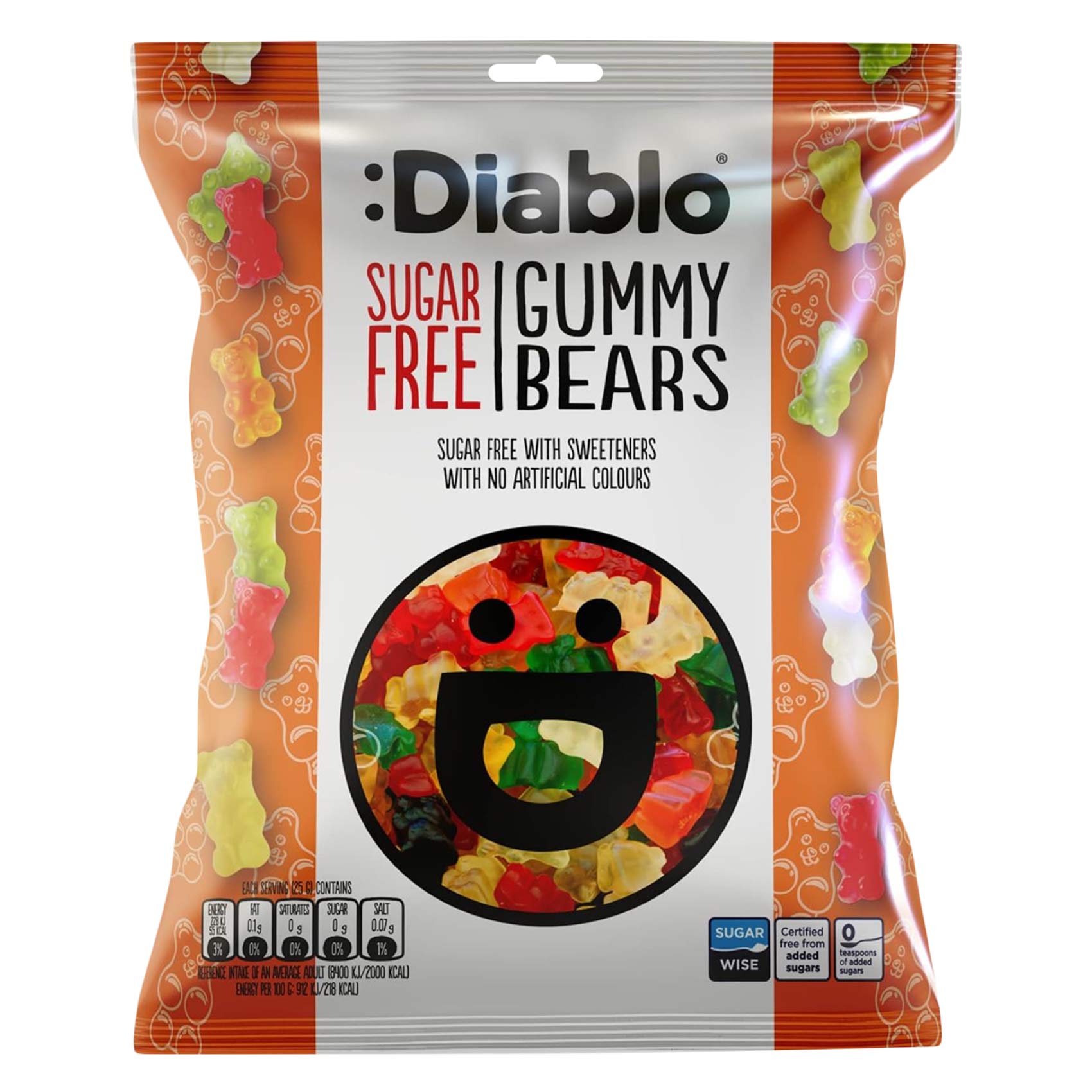 :Diablo Gummy Bears Sweets 75g