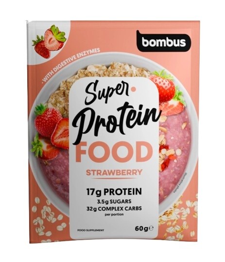 Bombus Protein-Porridge Erdbeere 60 g