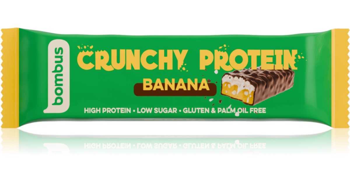 Bombus Proteinriegel 25% Crunchy Banane 50 g