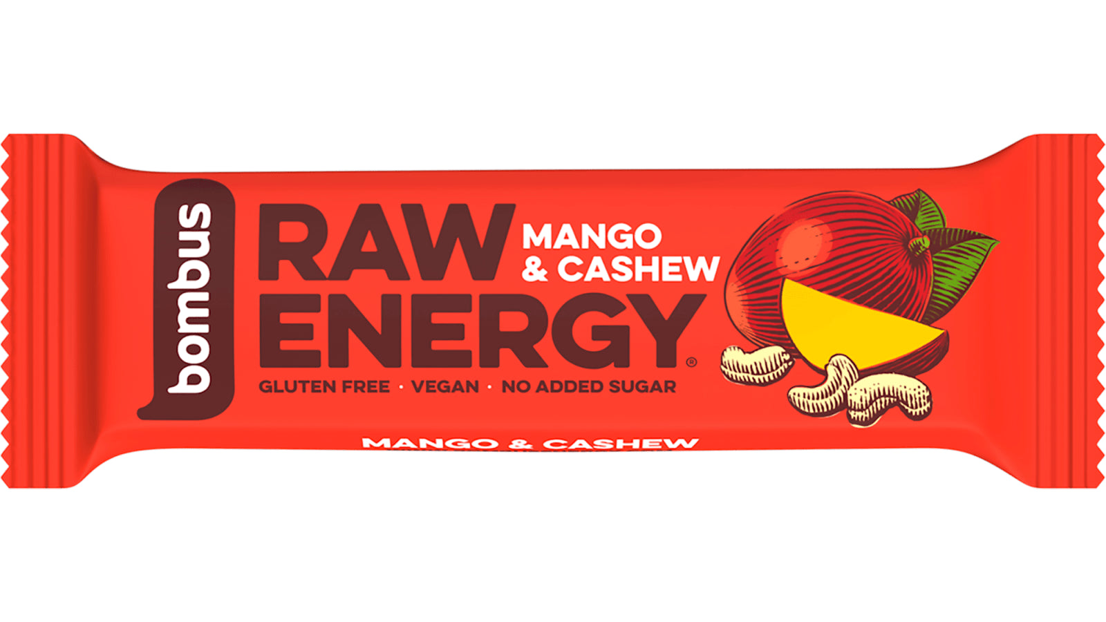 Bombus Raw Energy Mango & Cashew 50 g